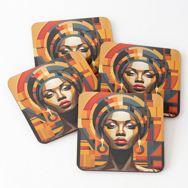 Item preview, African Style Bauhaus Design designed and sold by ArtificialGenes.