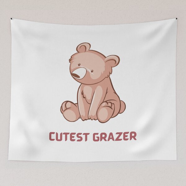 Item preview, cutest bear grazer  designed and sold by misslizzyspin.