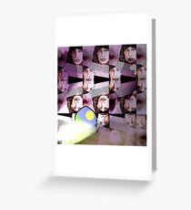 Outside the Wall Greeting Card