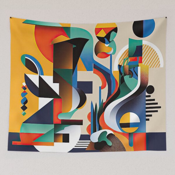Item preview, African Style Bauhaus Design designed and sold by ArtificialGenes.