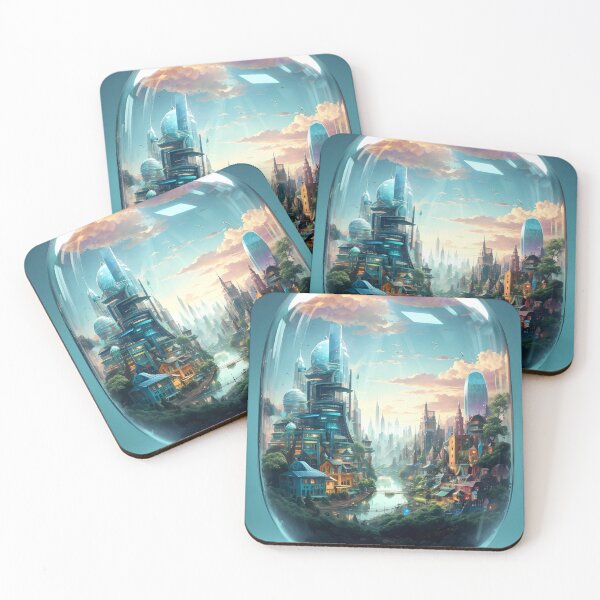 Item preview, City of Tomorrow: Captured in Glass designed and sold by Ceemko's Vintage Corner.