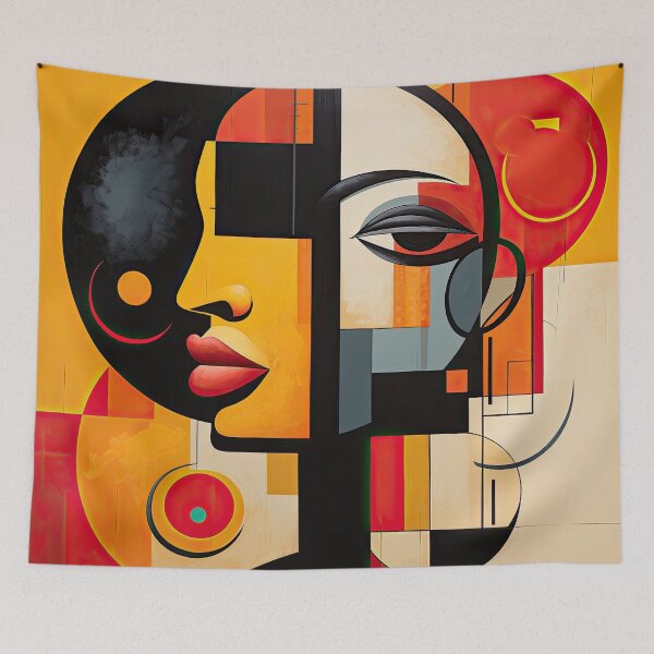 Item preview, African Style Bauhaus Design designed and sold by ArtificialGenes.