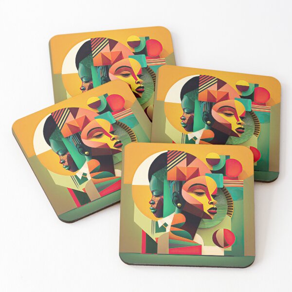 Item preview, African Style Bauhaus Design designed and sold by ArtificialGenes.