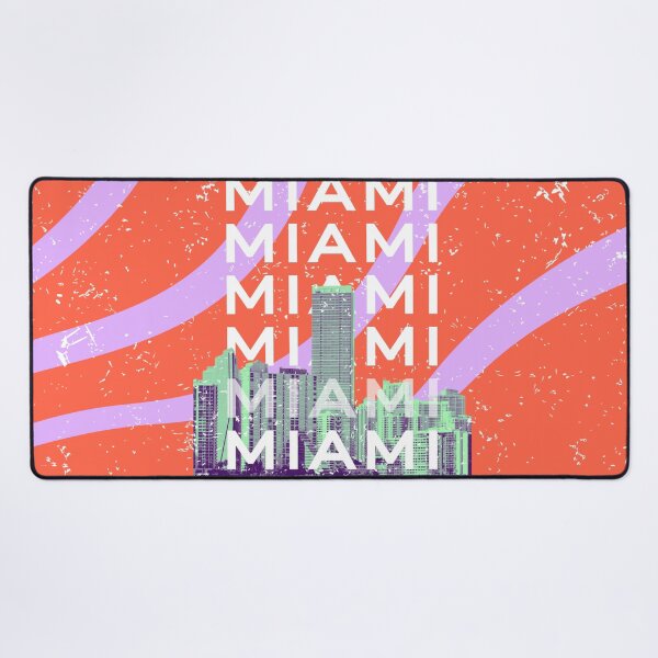 Item preview, Miami Beach, Miami Travel Art, Preppy, Retro Art, Red designed and sold by Magic Love Art Print.
