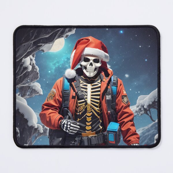 Item preview, cool santa skeleton designed and sold by ratchawoot.