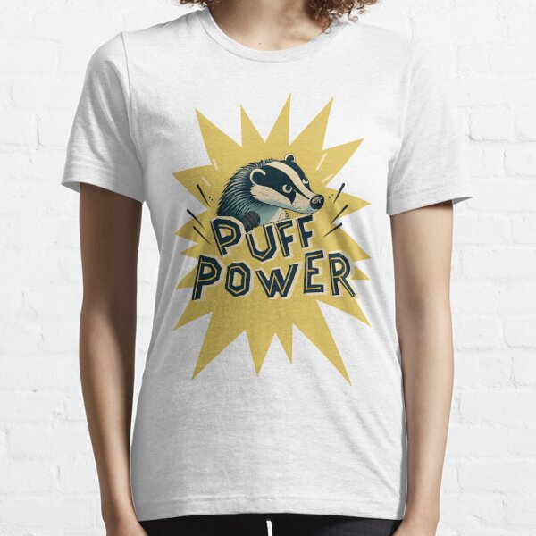 puff power, badger yellow magic school house Essential T-Shirt