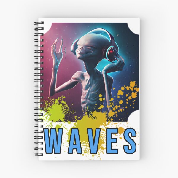 Item preview, Alien Sound Waves designed and sold by DonAscaneo.
