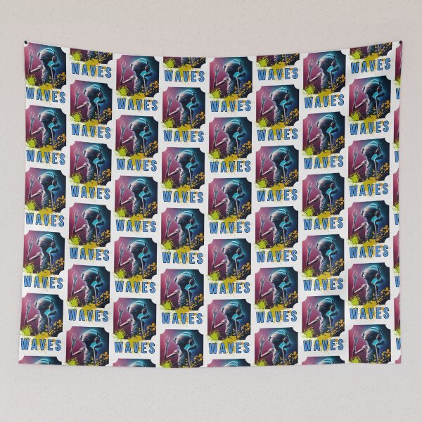 Item preview, Alien Sound Waves designed and sold by DonAscaneo.
