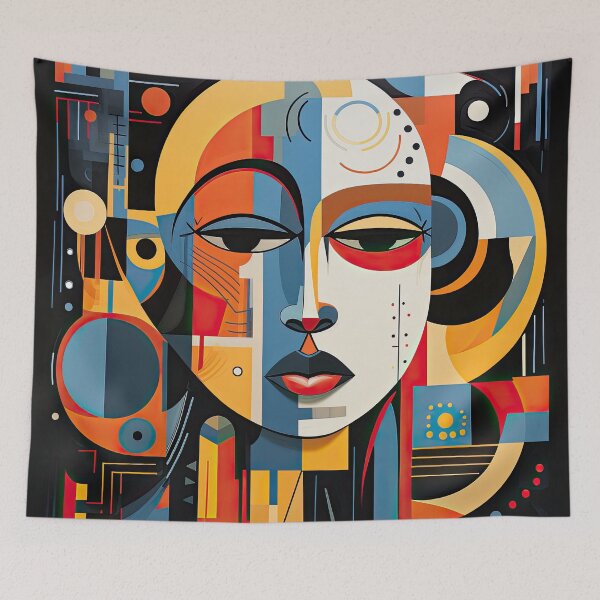 Item preview, African Style Bauhaus Design designed and sold by ArtificialGenes.