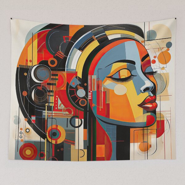 Item preview, African Style Bauhaus Design designed and sold by ArtificialGenes.