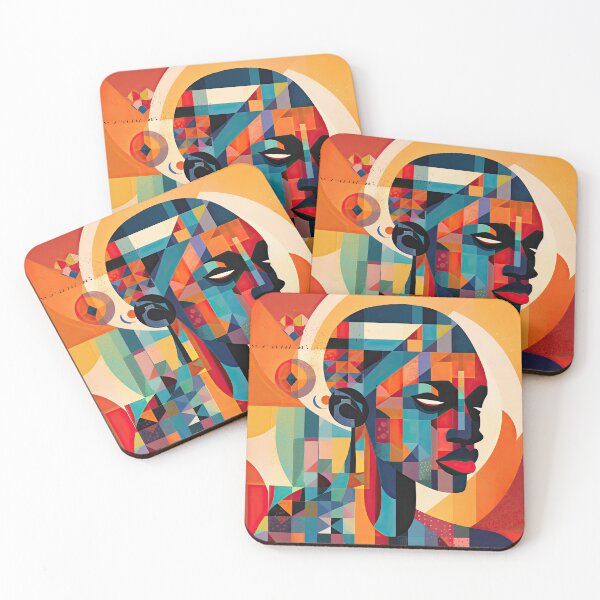 Item preview, African Style Bauhaus Design designed and sold by ArtificialGenes.