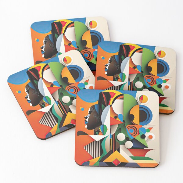 Item preview, African Style Bauhaus Design designed and sold by ArtificialGenes.