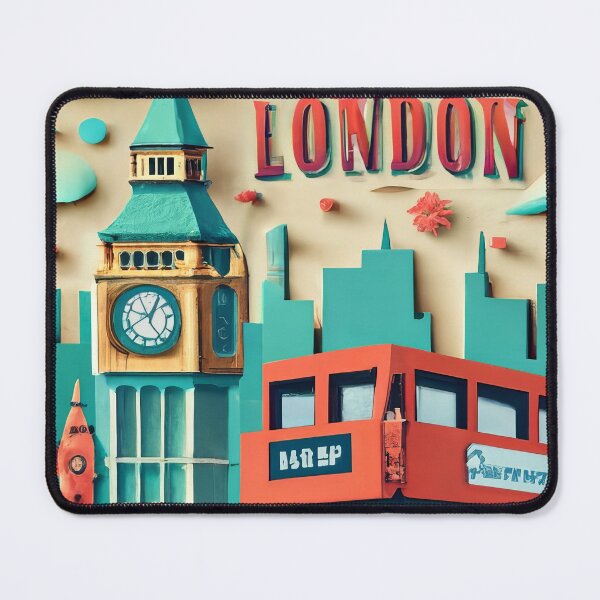 Item preview, London England, Cities of the World, Vintage style designed and sold by emaga.