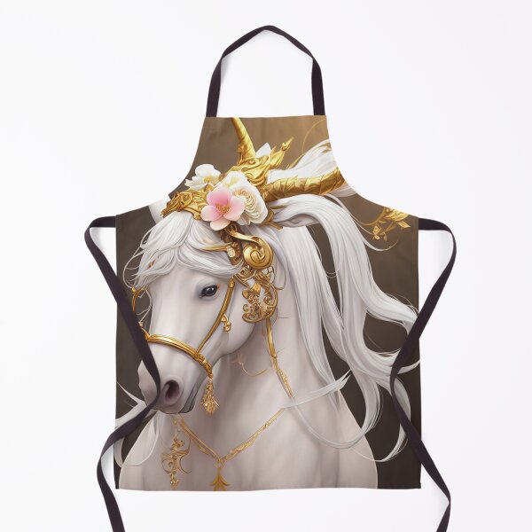 Item preview, Horse animal white, magestic, golden, king, queen, Kingdom, cute designed and sold by Cyber Kids.
