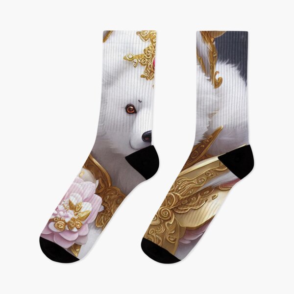 Item preview, Bear white, magestic, golden, king, queen, Kingdom, cute designed and sold by Cyber Kids.