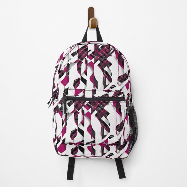 Item preview, Preppy Style Pattern - Magenta, White, Black designed and sold by biiid.