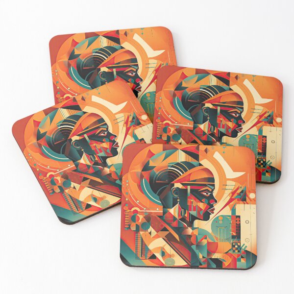 Item preview, African Style Bauhaus Design designed and sold by ArtificialGenes.