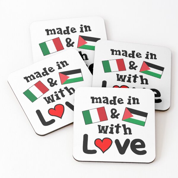 Item preview, Made in Italy & Palestine with love designed and sold by KHATDESIGNITALY.