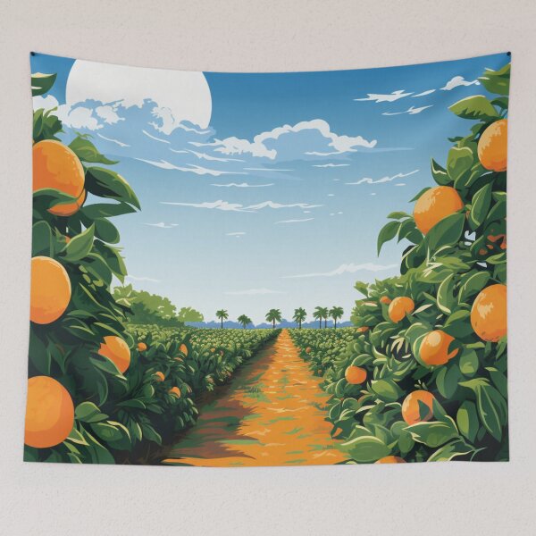 Item preview, A Pop Art Travel Print of DeSoto County - Florida - US designed and sold by StudioRedKoala.