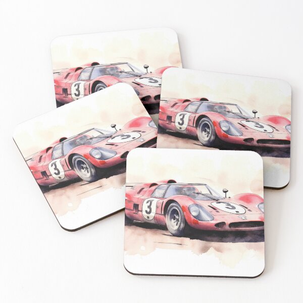 Item preview, Classic racing car designed and sold by PixelPack Design.