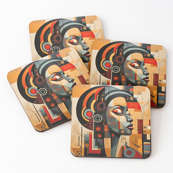 Item preview, African Style Bauhaus Design designed and sold by ArtificialGenes.