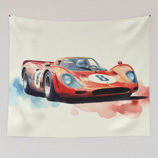 Item preview, Classic racing car designed and sold by PixelPack Design.