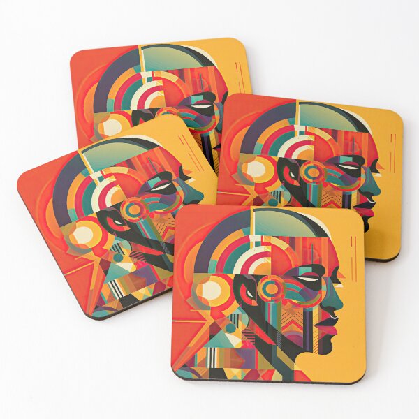 Item preview, African Style Bauhaus Design designed and sold by ArtificialGenes.
