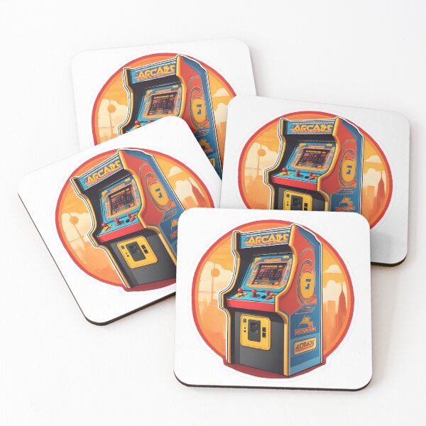 Item preview, Arcade Game Retro Sticker designed and sold by mrlazypl.