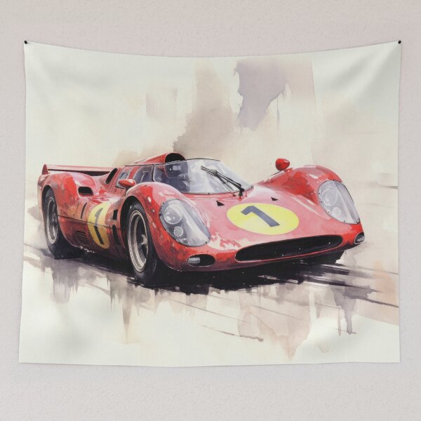 Item preview, Classic racing car designed and sold by PixelPack Design.