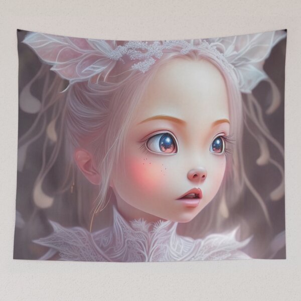 Item preview, Adorable princess, delicate, majestic, fable, fantasy, girl designed and sold by Cyber Kids.