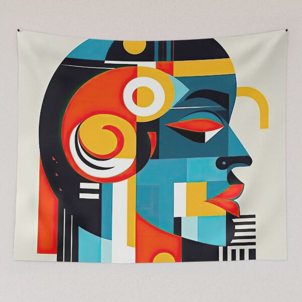 Item preview, African Style Bauhaus Design designed and sold by ArtificialGenes.