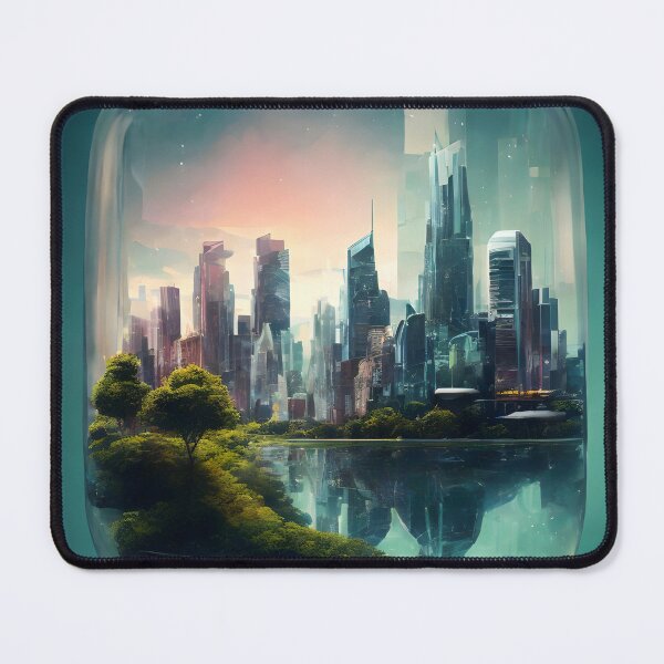 Item preview, Urban Utopia: Encased in Glass designed and sold by Ceemko's Vintage Corner.