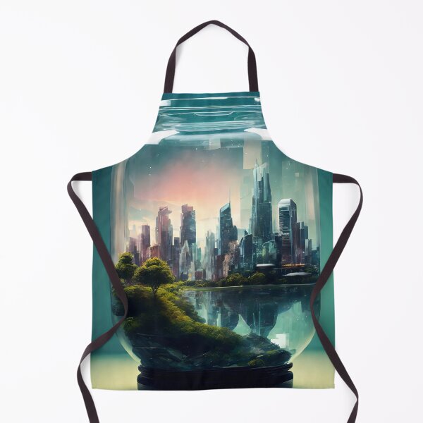 Item preview, Urban Utopia: Encased in Glass designed and sold by Ceemko's Vintage Corner.
