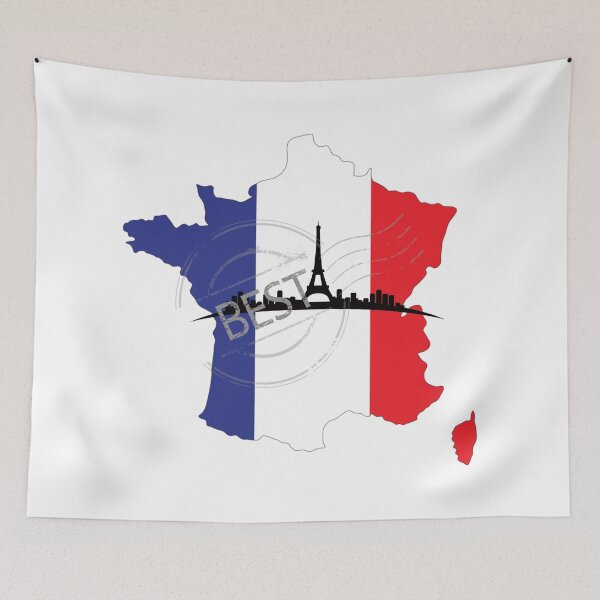 Item preview, France,a map of France  designed and sold by zzzozzo.