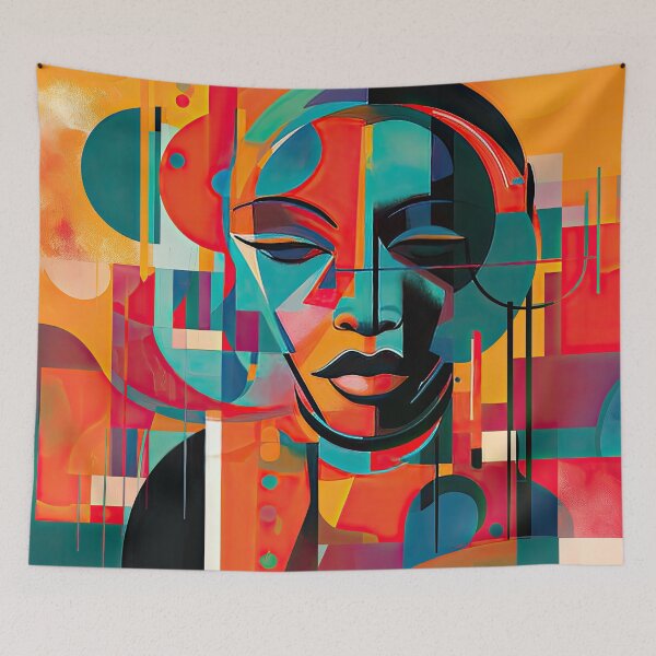 Item preview, African Style Bauhaus Design designed and sold by ArtificialGenes.