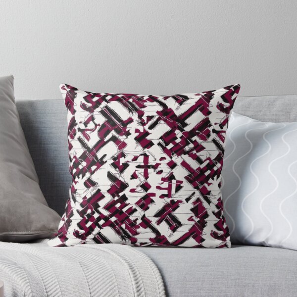 Item preview, Pattern in Preppy Style - Violet, White, Black designed and sold by biiid.