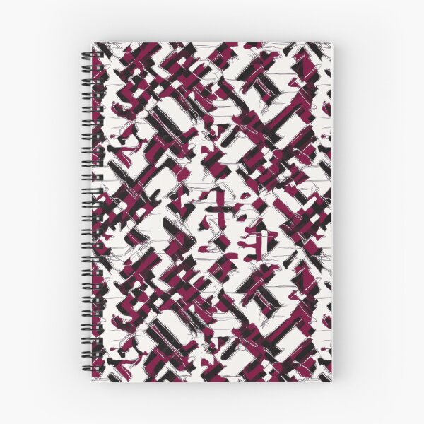 Item preview, Pattern in Preppy Style - Violet, White, Black designed and sold by biiid.