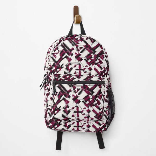 Item preview, Pattern in Preppy Style - Violet, White, Black designed and sold by biiid.