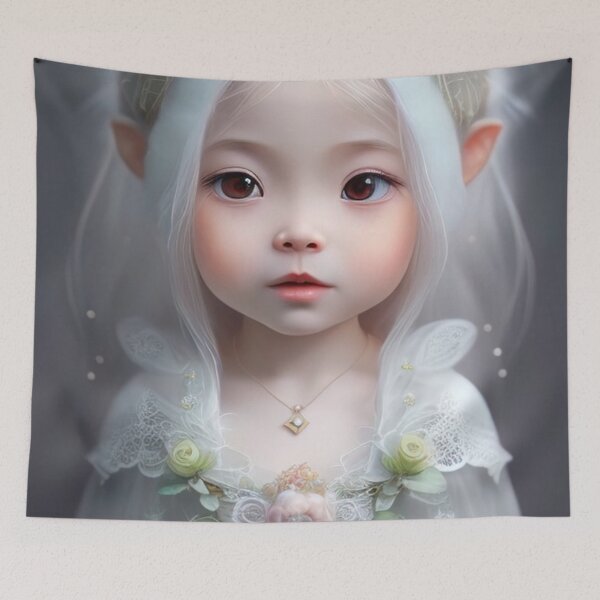 Item preview, Adorable princess, delicate, majestic, fable, fantasy, girl designed and sold by Cyber Kids.