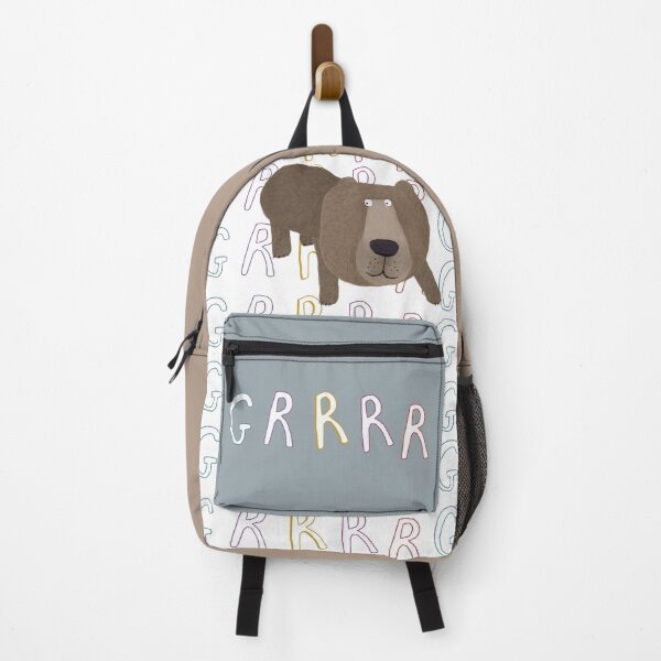 Item preview, GRRRR Growling Bear Illustrated By Artist Carla Daly designed and sold by Carla Daly.