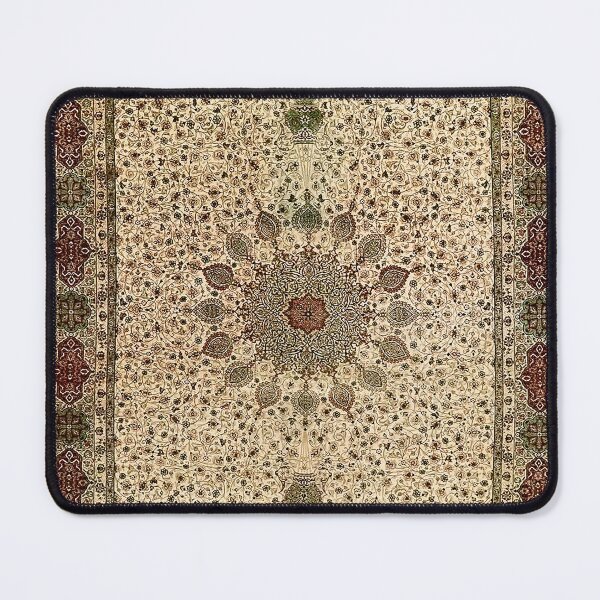 Item preview, Safavid Millefleurs Floral Carpet Print designed and sold by Vicky Brago-Mitchell®.