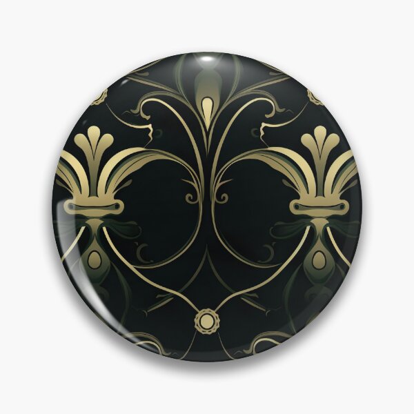 Item preview, Modern floral design inspired by Gothic Pop and Rococo style designed and sold by Pflugart.
