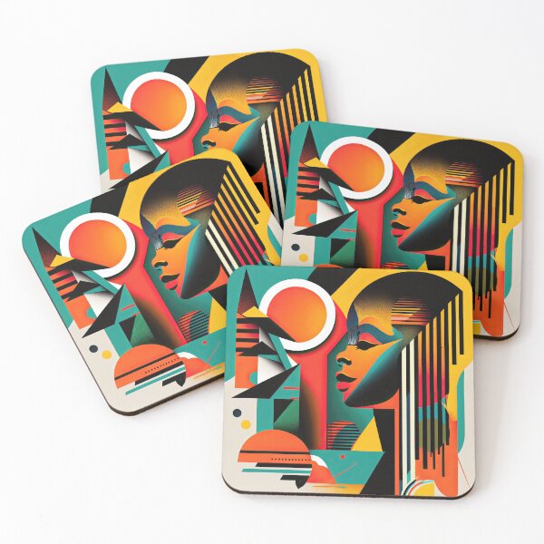 Item preview, African Style Bauhaus Design designed and sold by ArtificialGenes.
