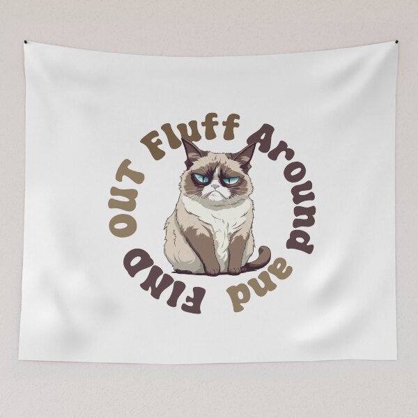 Item preview, Fluff Around and Find Out Essential designed and sold by AdornOutfits.
