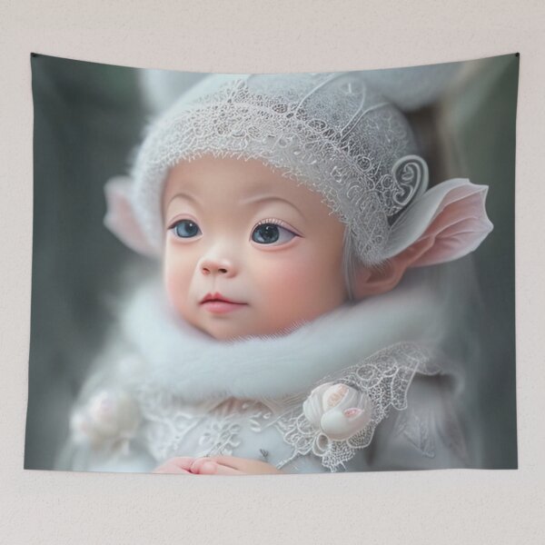 Item preview, Adorable princess, delicate, majestic, fable, fantasy, baby designed and sold by Cyber Kids.