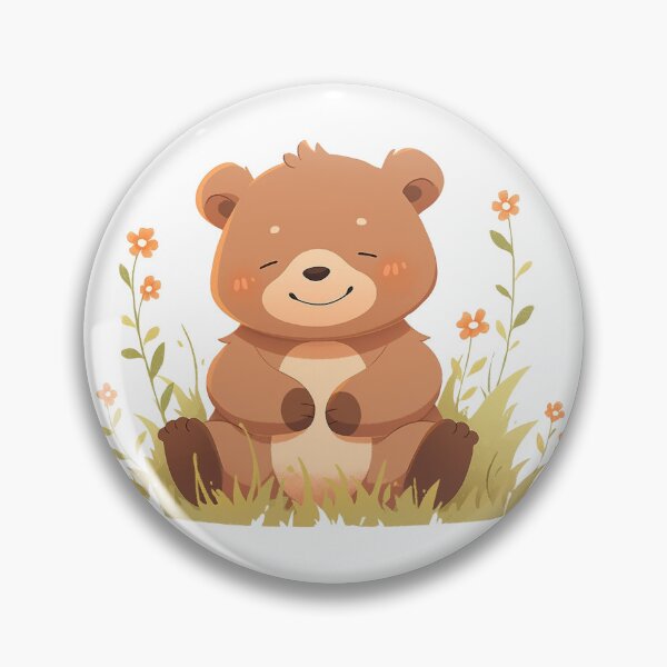 Item preview, Cute Smiling Bear designed and sold by whimsizoo.