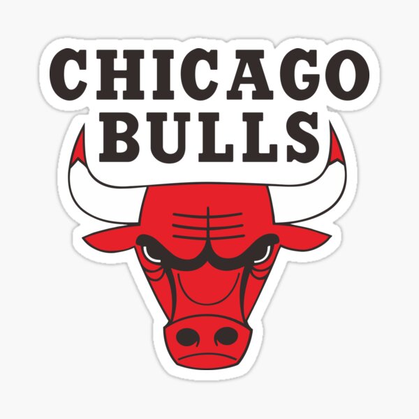 Benny the Bull! - Chicago Bulls Mascot - Sticker