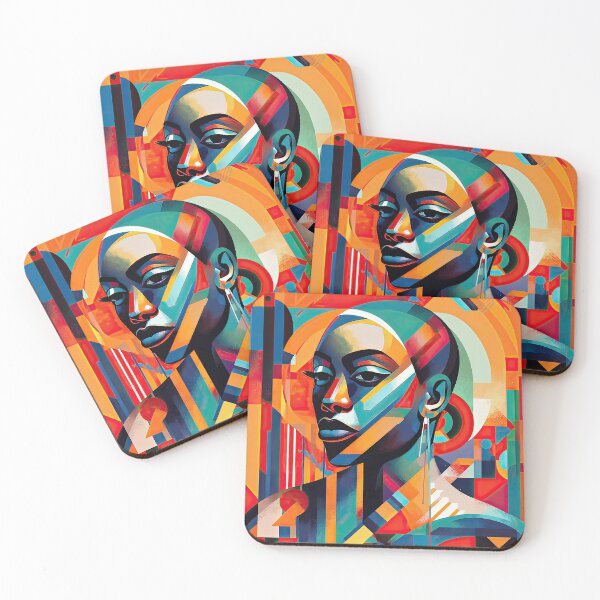 Item preview, African Style Bauhaus Design designed and sold by ArtificialGenes.