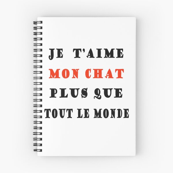 Item preview, i love my cat in french  t-shirt tee designed and sold by designkom.