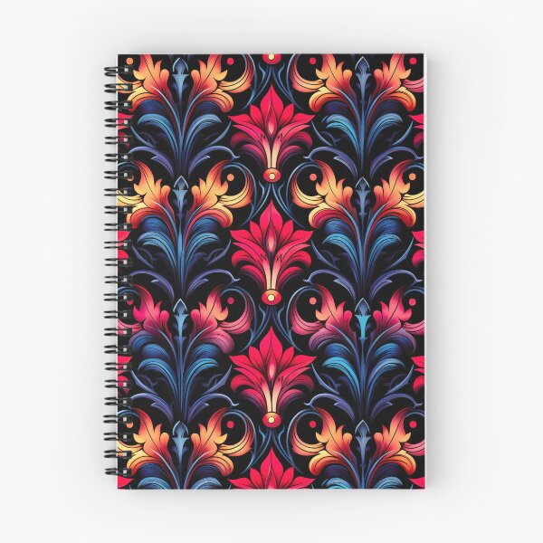 Item preview, Modern floral design inspired by Gothic Pop and Rococo style designed and sold by Pflugart.